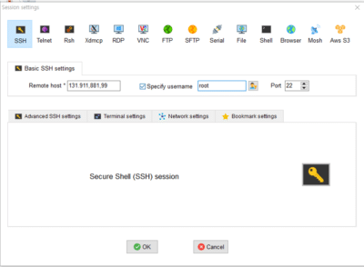 MobaXterm 사용법:SSH