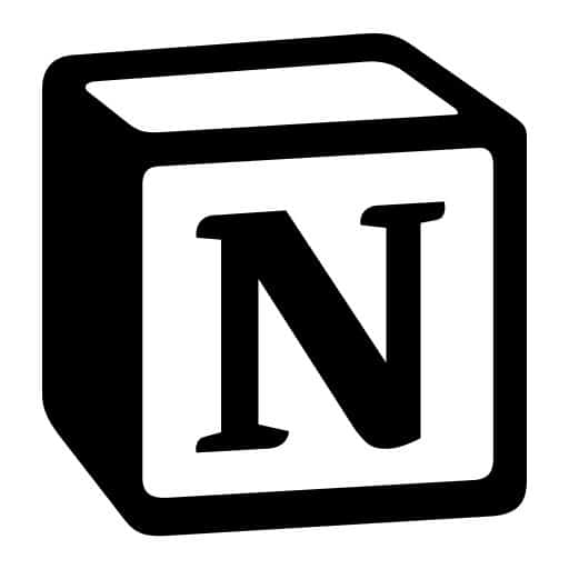 노션(Notion) 로고