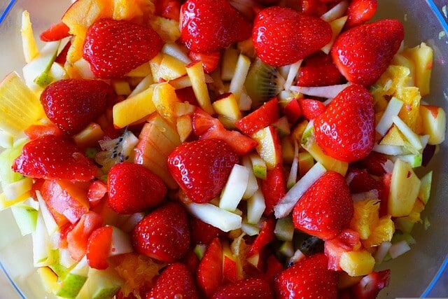 과일 샐러드(fruit salad) - 메인 딸기