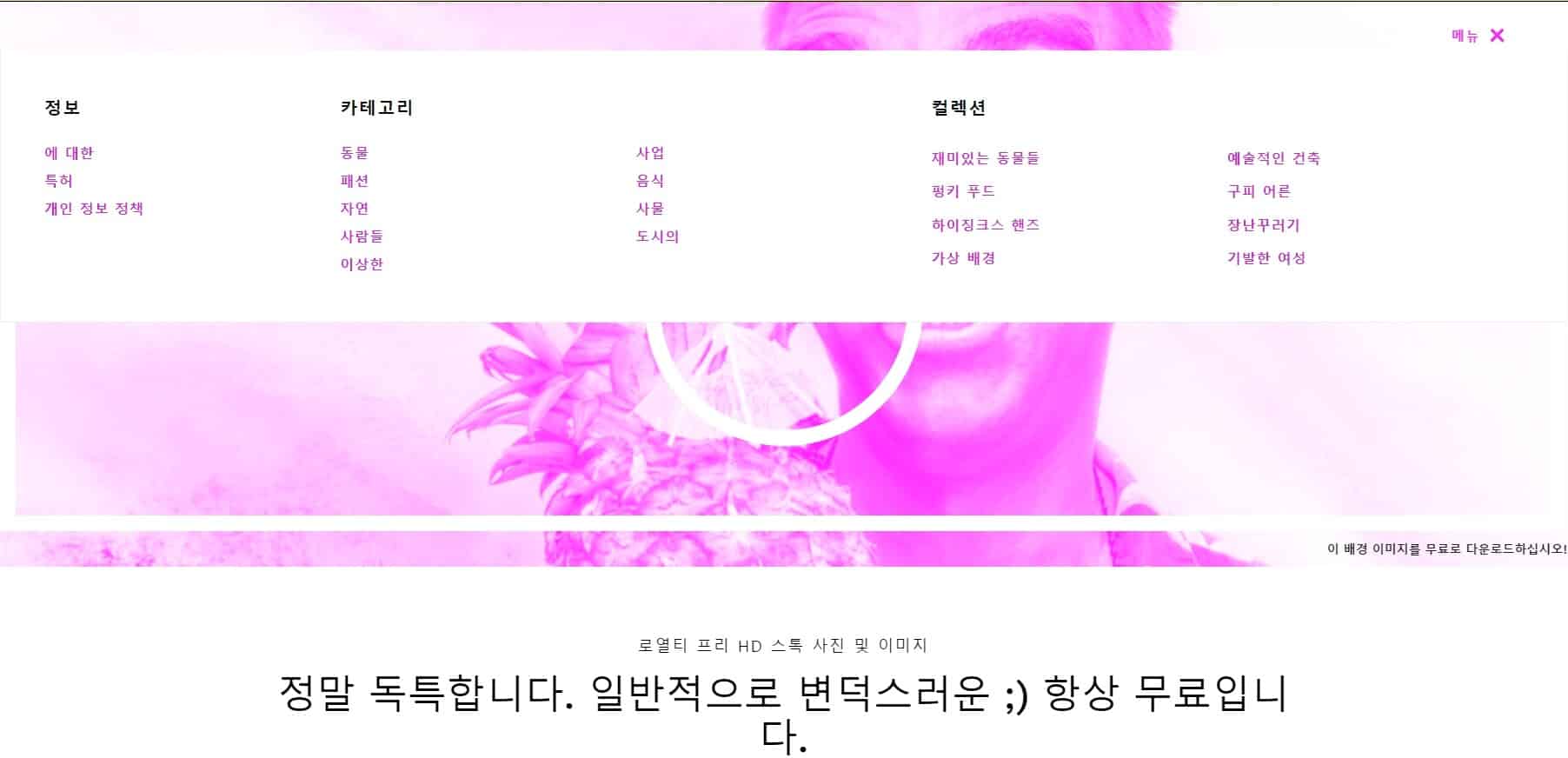 그라티소그래피 메인페이지