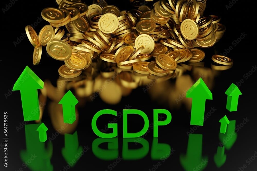 경기 호황 중 GDP 상승
