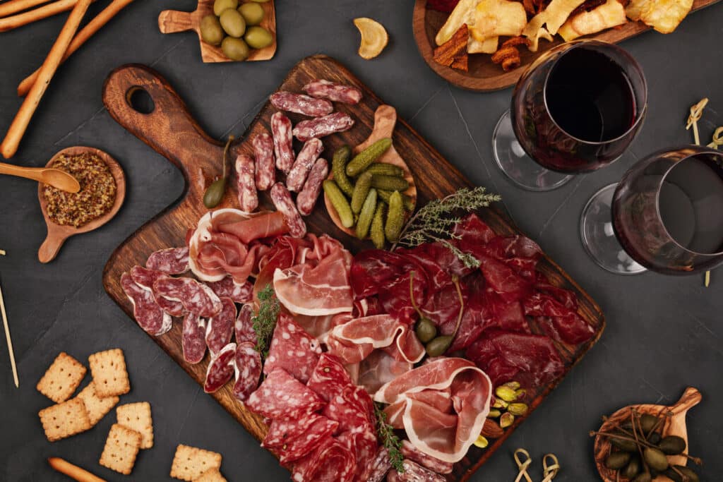 샤퀴테리 종류&와인(Charcuterie&Wine)
