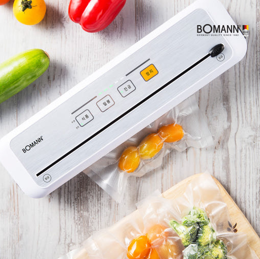 네이버 쇼핑 커넥트-보만 가정용 초간편 미니 진공 밀봉 포장기_올인원 음식 압축기 컷팅기능포함 VS6110G_1