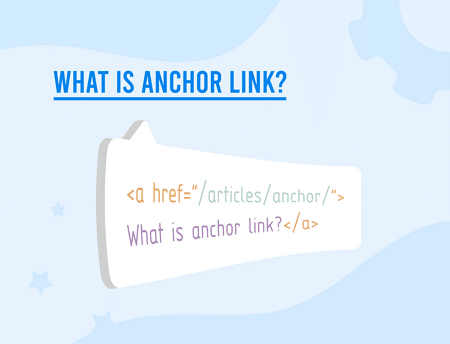 앵커 텍스트(Anchor text)