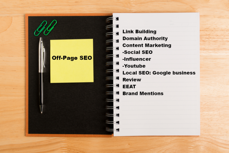 오프 페이지 SEO의 7가지 항목(Off Page SEO List 7)