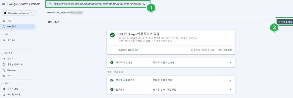 자바스크립트 SEO-구글 서치 콘솔에서 오류 확인 방법