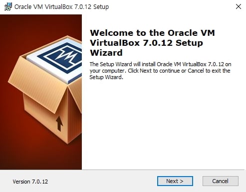 Oracle VM VirtualBox 설치1
