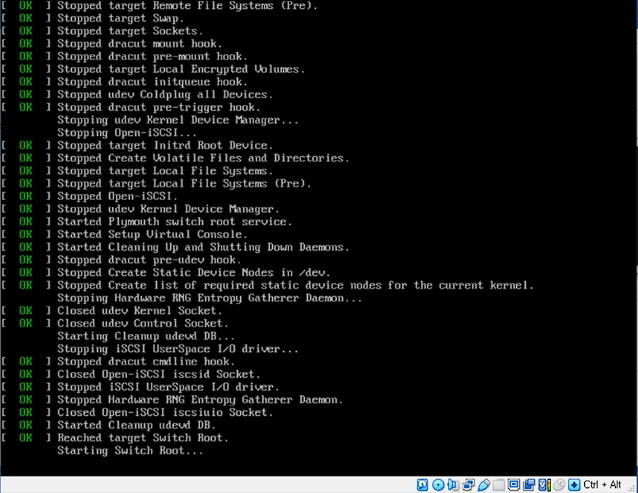VirtualBox 록키 리눅스 설치-2 설치 화면