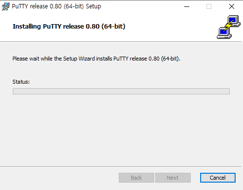 Putty 설치3