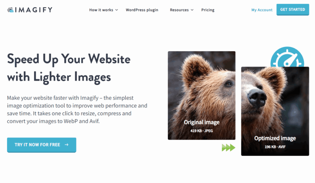 IMAGIFY - 메인 페이지