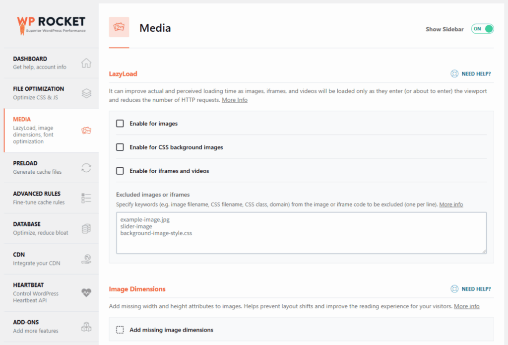 WP Rocket 미디어 1 - 지연로드 [영어]