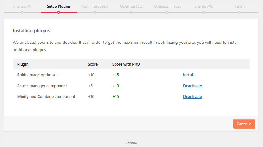 Clearfy 설정 마법사 3 - 플러그인 설정 [영어]